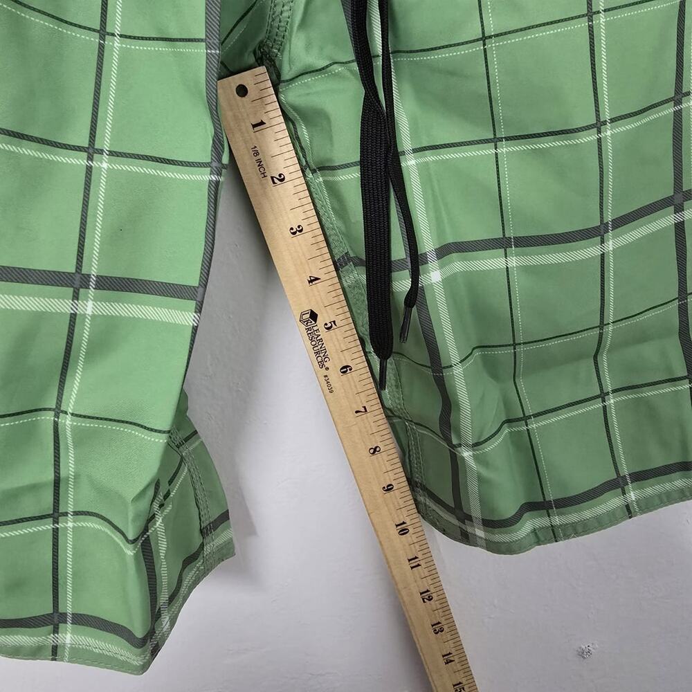 Nonwe Board Shorts Green Mens 28 Lined Swim - Picture 8 of 10